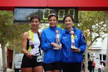 Ana Melenchón con Mª Luisa Martín y Xelo Catalá