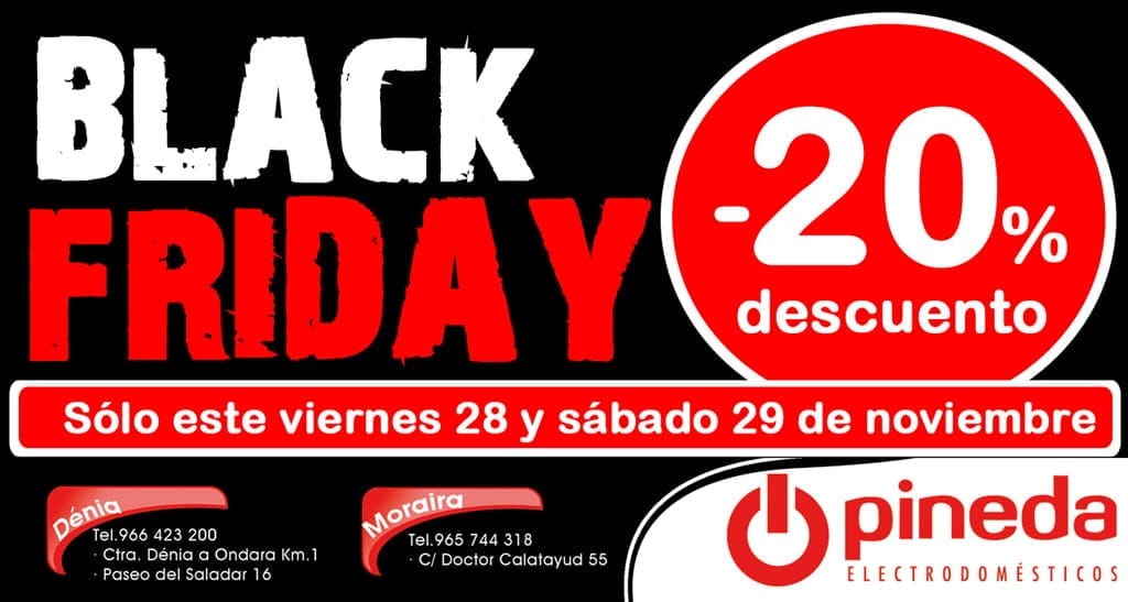 Black Friday en pineda