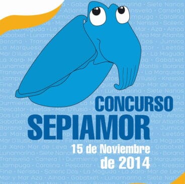 Cartel concurso de pesca Sepiamor