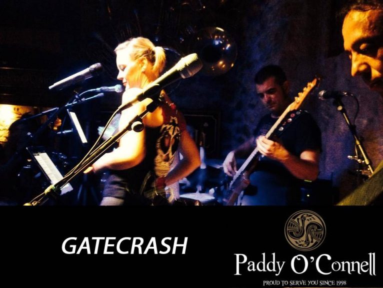 Concierto de Gate Crash en el Paddy
