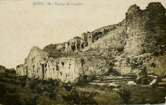Escalera del Castillo en 1906