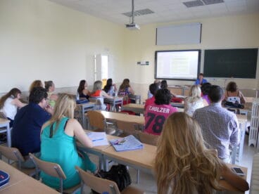 Estudiantes de la UNED en Dénia
