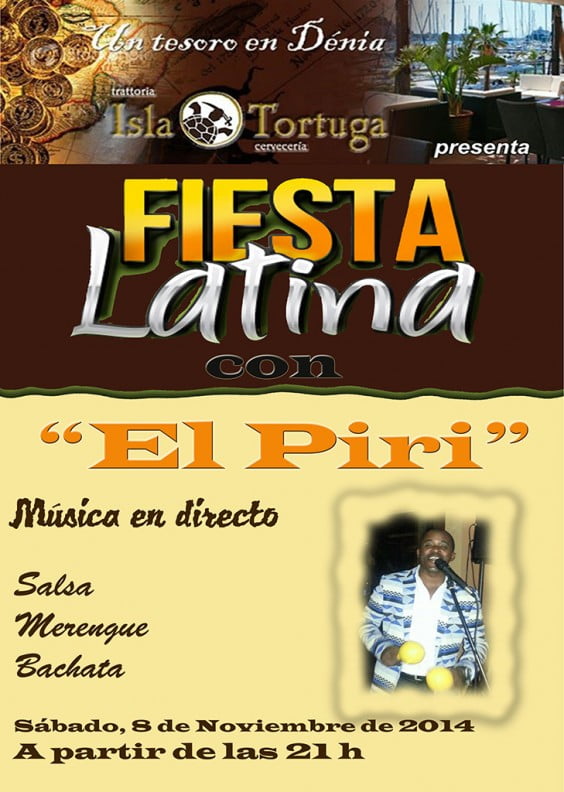 Fiesta Latina en Isla Tortuga