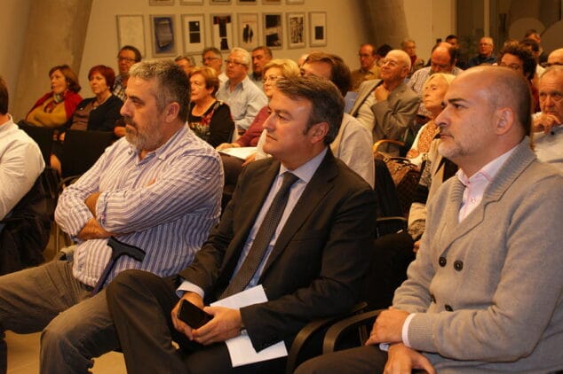 José Chulvi junto a Enrique Moll