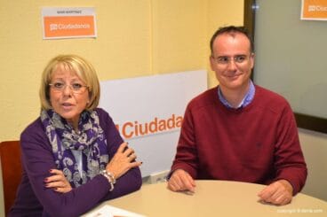 Mari Martínez y Sergio Benito