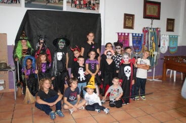 Merienda Halloween en Falla Campaments