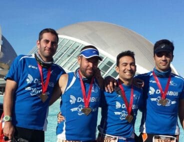 Pablo Vera Juan Sapena Roberto Soto y Miguel A. Martínez en Valencia