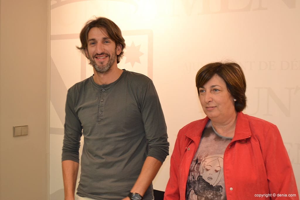 Pepa Font junto a Juan Carlos Signes