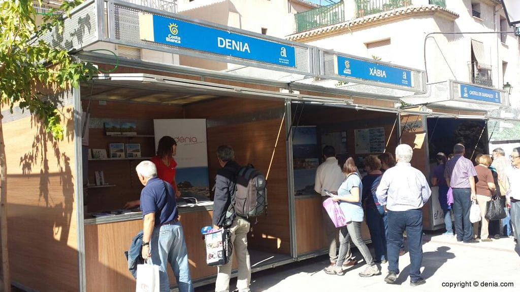Stand de Turismo Dénia en Cocentaina