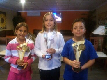 Tenistas del Club Tenis Dénia