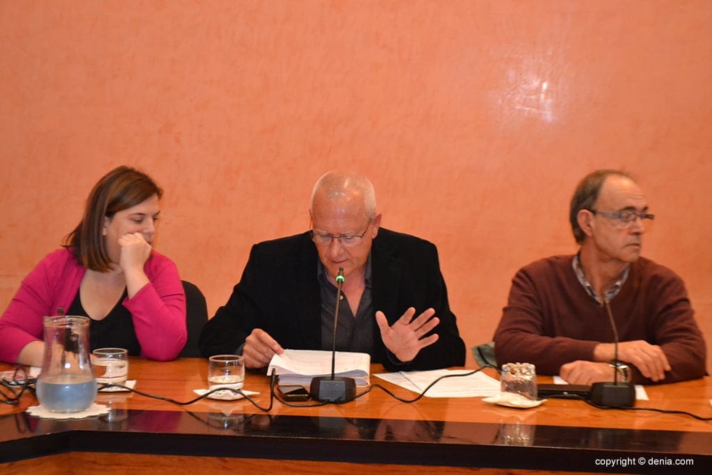 Vicent Grimalt en el pleno