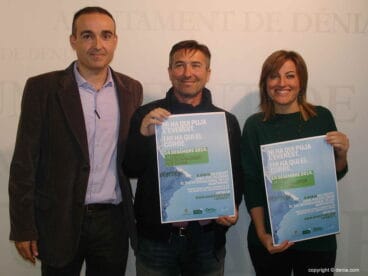 Vicente Chelet junto a Maite Cabrera y Jesús Reina