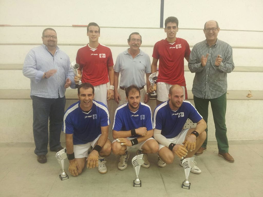 Sisco Signes junto a los finalistas