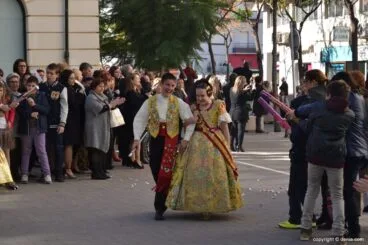 Presentación infantil Saladar 2015 – llegada de la comisión