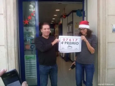 4º Premio de la lotería en Dénia