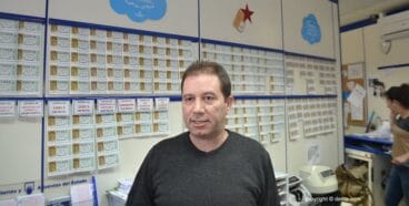 Agustín Fontanet propietario de la Administración nº 5 de Dénia