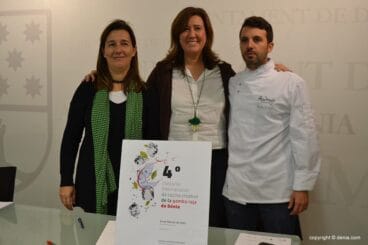 Ana Kringe en la presentación del 4º Concurso de cocina creativa