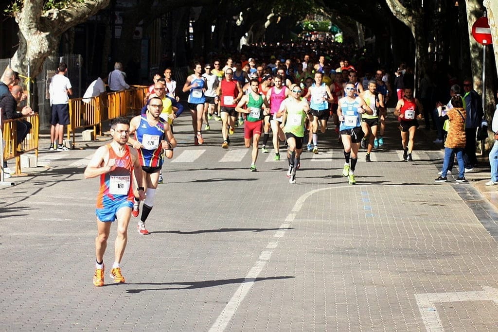 Atletas en Marqués de Campo