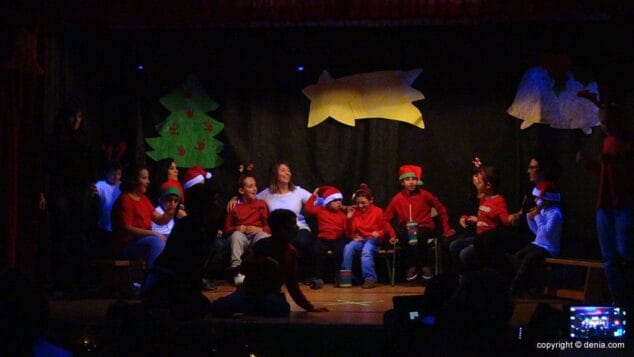 Celebración de la Navidad en el Raquel Paya