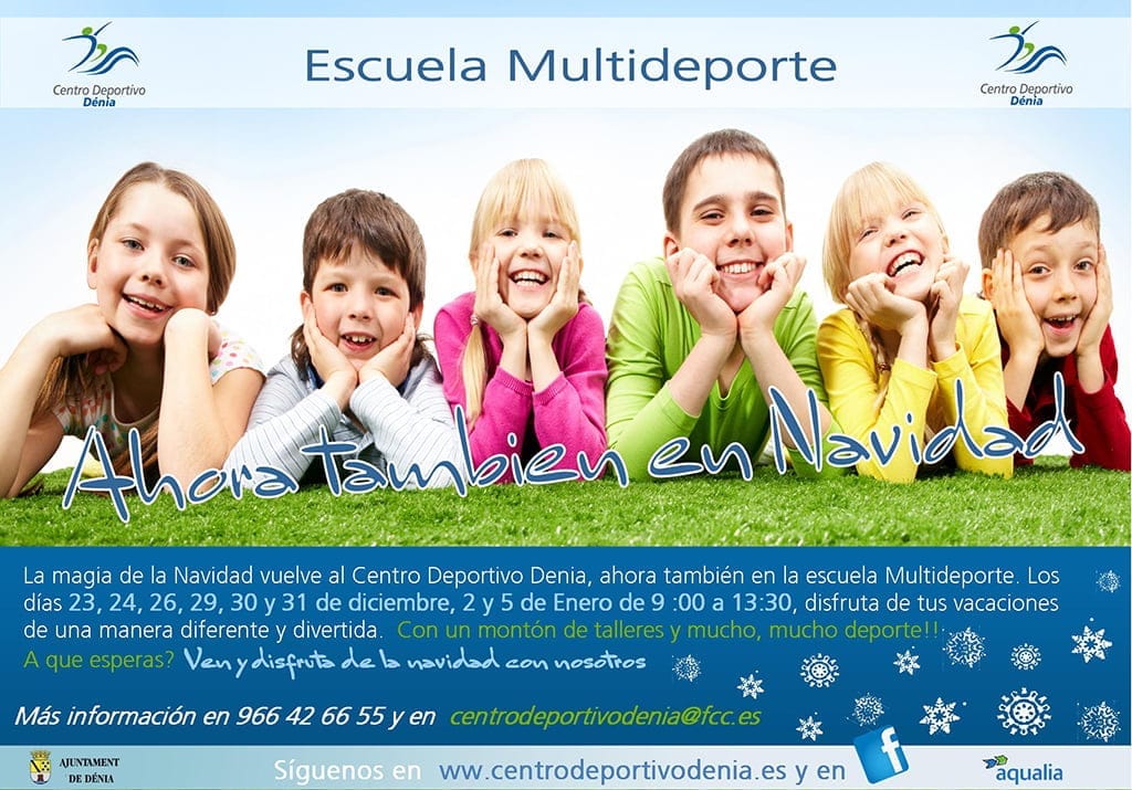 Escuela Multideporte en Navidad