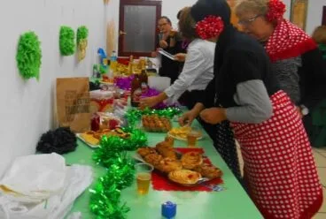 Fiesta de Navidad para los alumnos de Rebeca Alibrando