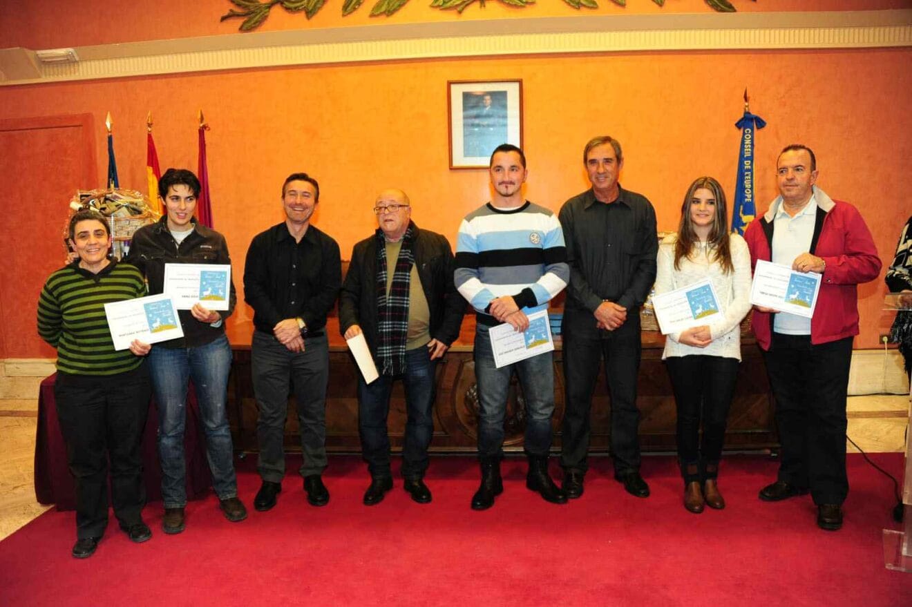 Grupo de Particpantes de belenes en domicilios