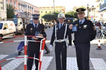 José Martínez junto a Sevillano y Torró