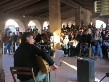 Momento del homenaje a Antonio Alberola