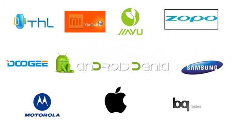 Android-Dénia - Móviles de distintas marcas