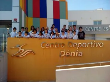 Nadadores del Centro Deportivo Dénia