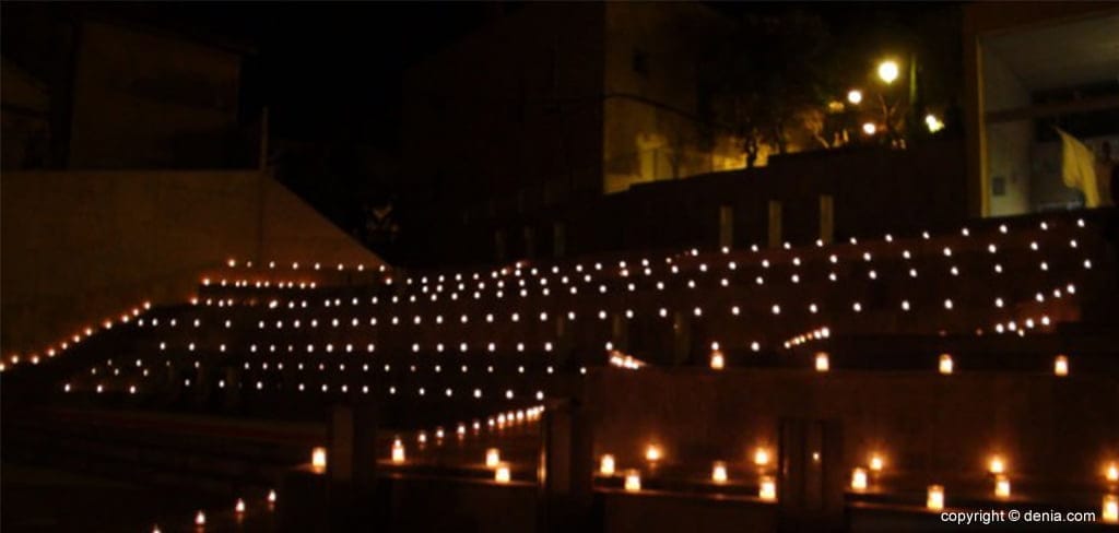 Gran respuesta ciudadana en la Nit de la Llum 2 Plaza del Consell en la Noche de la luz