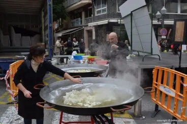 Paellas tras la carrera
