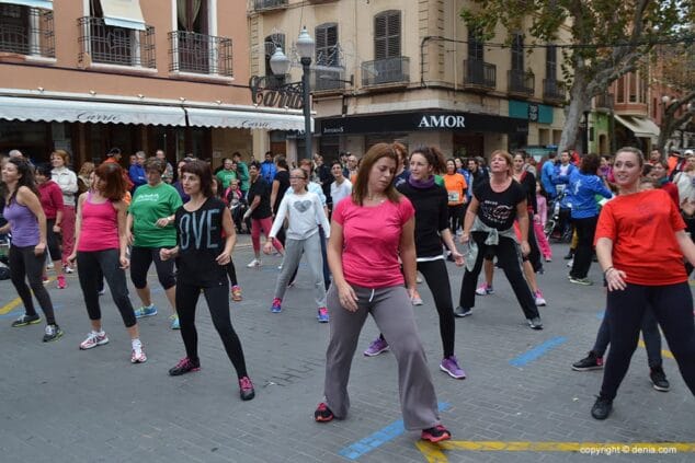 practicant Zumba