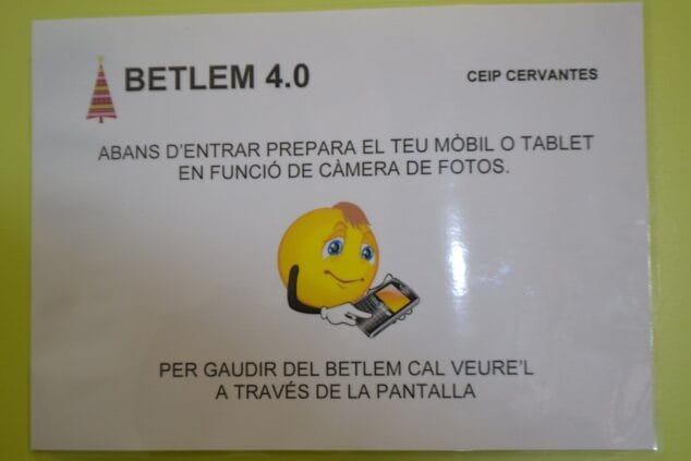 7.000 globos conforman el belén del Colegio Cervantes 8 Recomendación para ver el belén