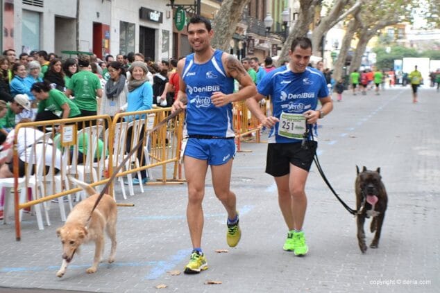 Ronda i Grimalt amb els seus gossos