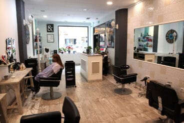 Interior de Peluquería La Mode en Dénia