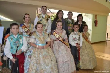 Presentación Infantil Falla Oeste – recepción de invitados