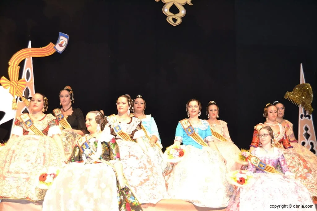 Presentación Les Roques 2015 - Corte de honor