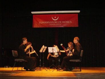 Alumnos del conservatorio Tenor Cortis