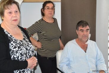 Amadeo Alemany amb les seues germanes