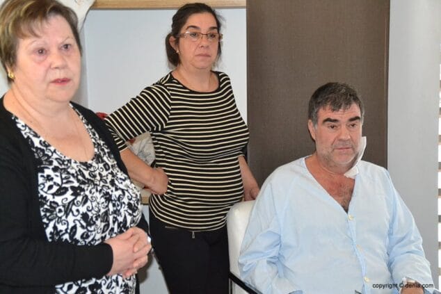 Amadeo Alemany con sus hermanas