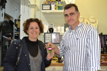 Arantxa con Fran de Joyería Bonilla