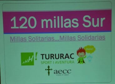 Cartel de 120 Millas Sur