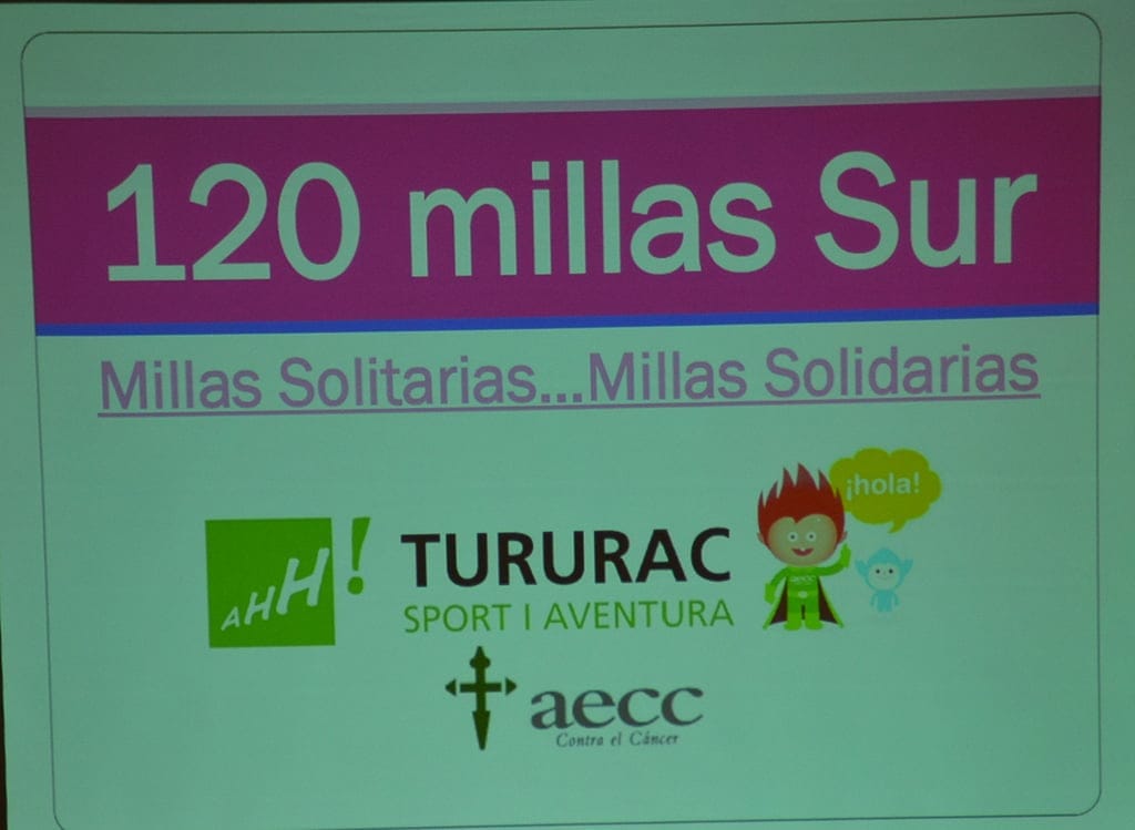 Cartel de 120 Millas Sur
