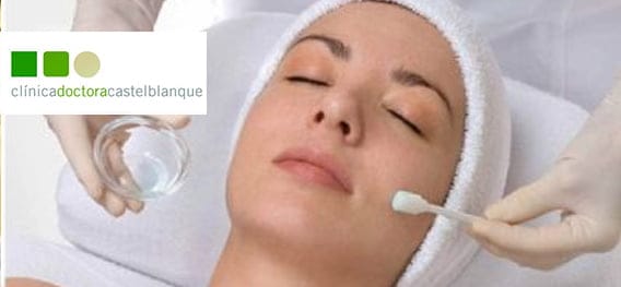 Clínica Castelblanque, bono peeling facial