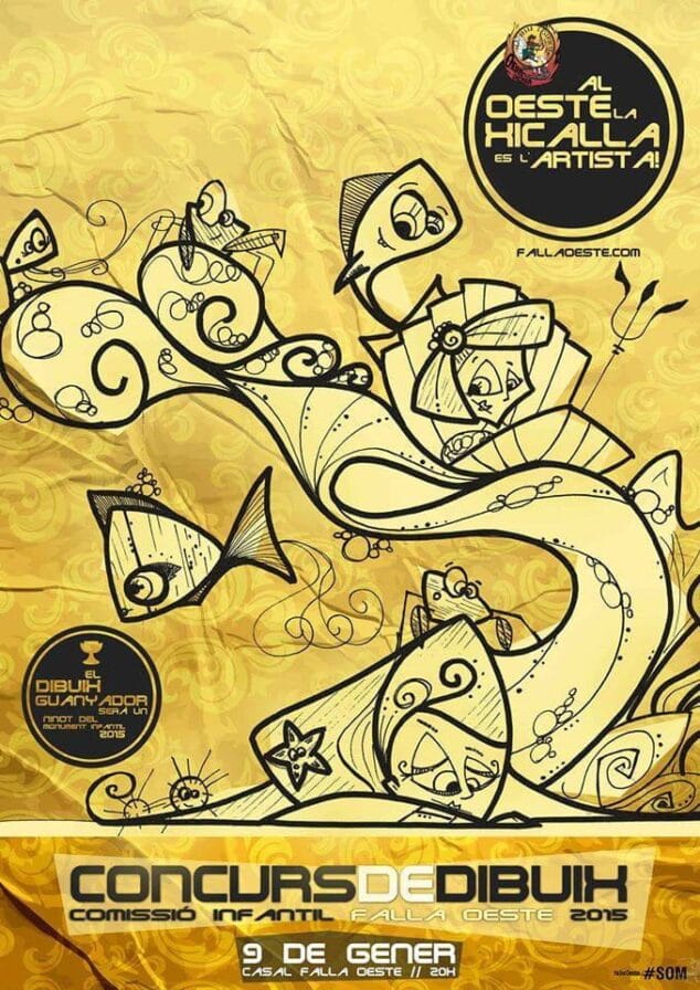 Concurso de dibujo de la Falla Oeste