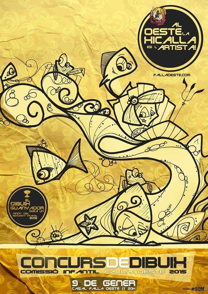 Concurso de dibujo de la Falla Oeste