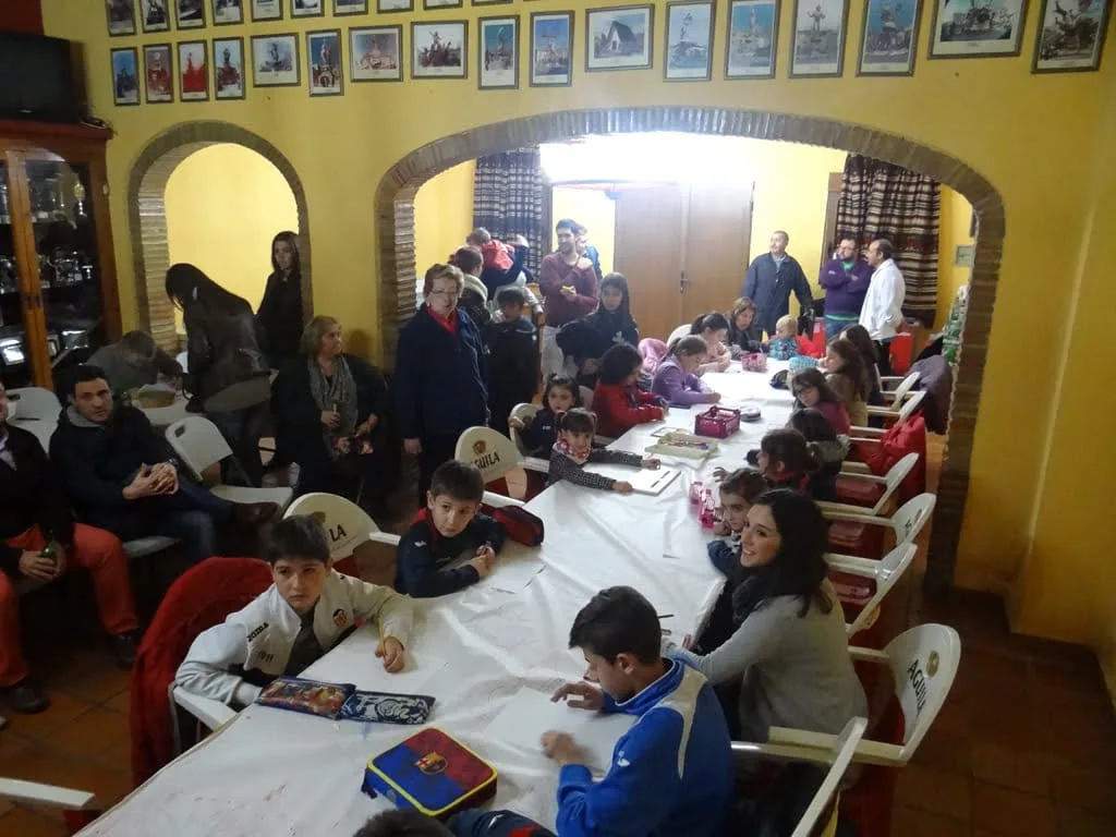 Concurso de dibujo en la falla Oeste
