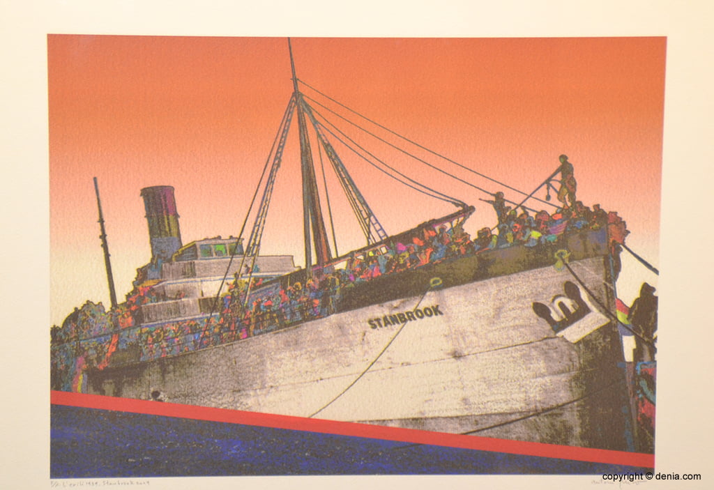 Cuadro del barco Stanbrook