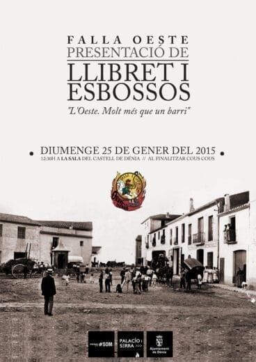 El Oeste presenta su llibret y los bocetos de sus monumentos